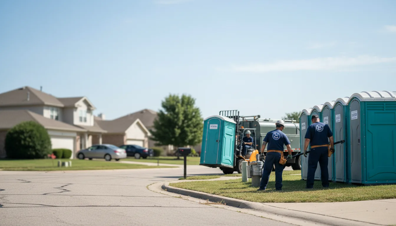 Porta Potty Rental in Fort Calhoun, NE near me